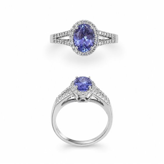 Ringe Salvatore Arzani Dame in Gold Tanzanite 1.15 Ct 299-AB0141T - 299-AB0141T